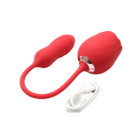 3-in-1 Rose Clitoral Sucking & Thrusting Vibrator 2