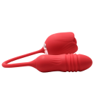 3-in-1 Rose Clitoral Sucking & Thrusting Vibrator 2