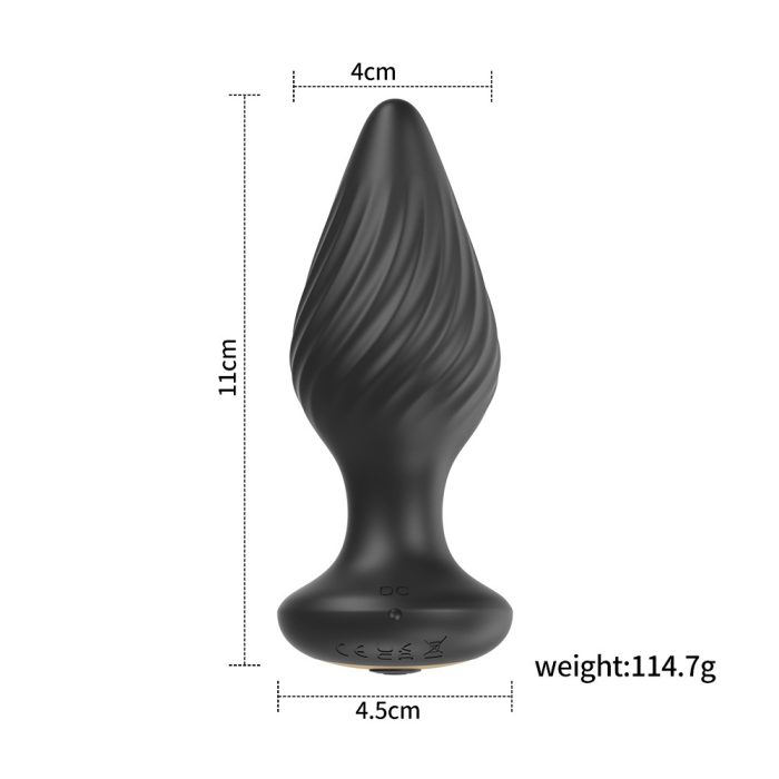 Silicone Remote-Controlled Vibrating Massager