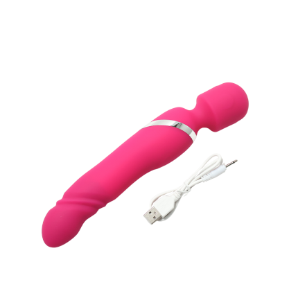 Dual-Action Telescopic Wand Massager