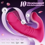 & Remote Control Dual-Action Massager (10+10 Modes)