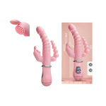 Triple-Stimulation Rabbit Vibrator with Clitoral Sucking Function