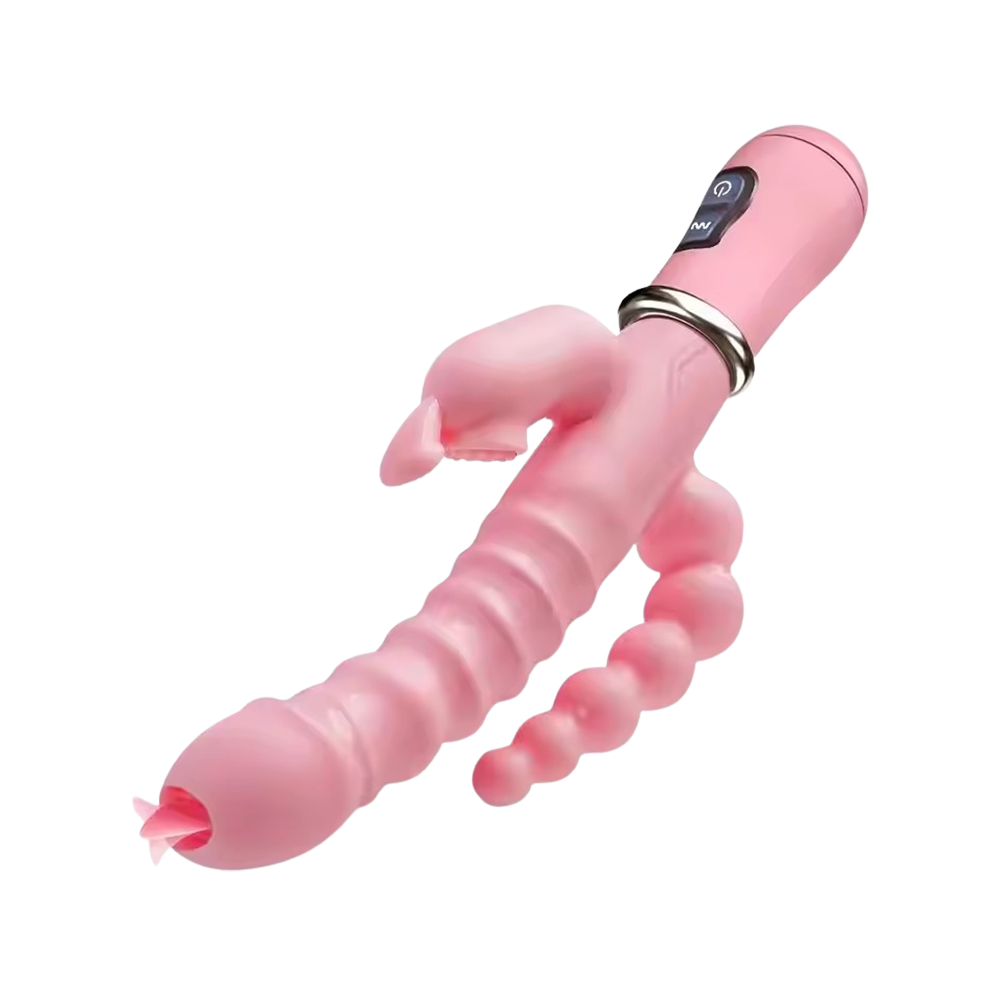 Triple-Stimulation Rabbit Vibrator with Clitoral Sucking Function Triple-Stimulation Rabbit Vibrator with Clitoral Sucking Function