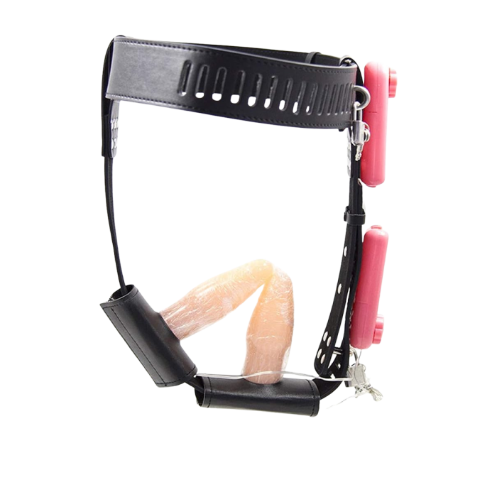 Adjustable-Chastity-Harness-with-Dual-Vibration-Control