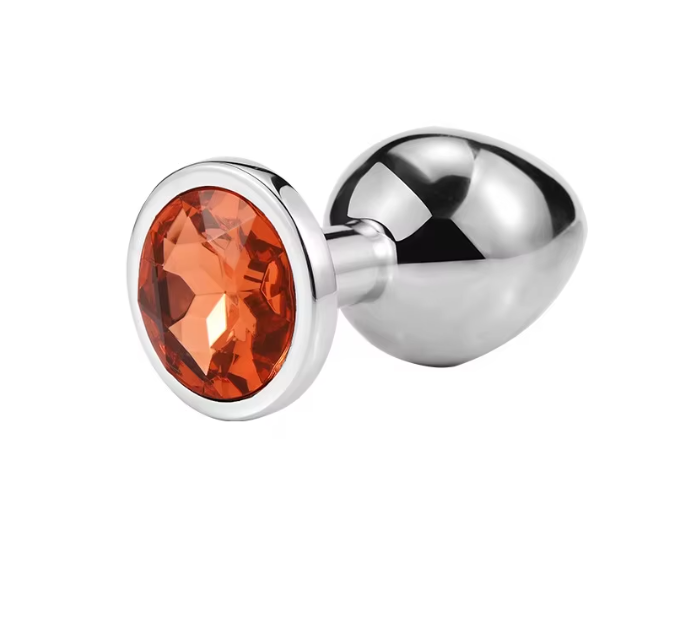 Jeweled Stainless Steel Anal Trainer Jeweled Stainless Steel Anal Trainer